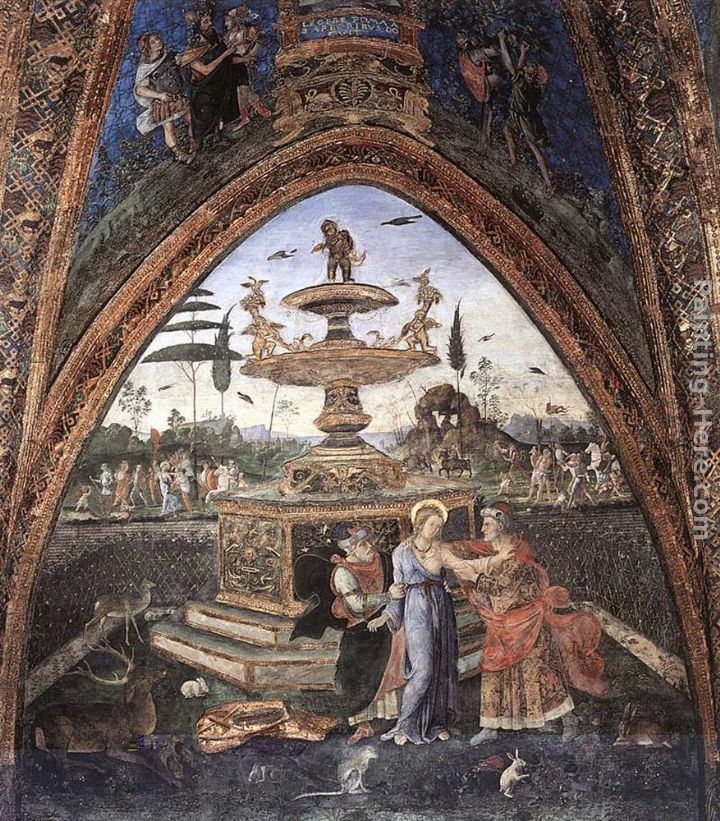 Bernardino Pinturicchio Susanna and the Elders